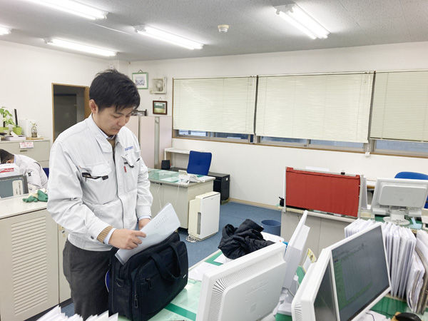 営業マンの１日①