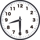 ８時３０分