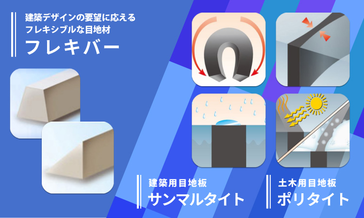 フレキバー、ポリタイト、サンマルタイト